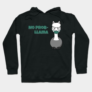 No Prob- Llama Mask Hoodie